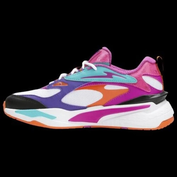 Women Puma Rs Fast Hypnotize Sneaker-  Size 6 - Vibrant Colors -  Brand New - Picture 2 of 16